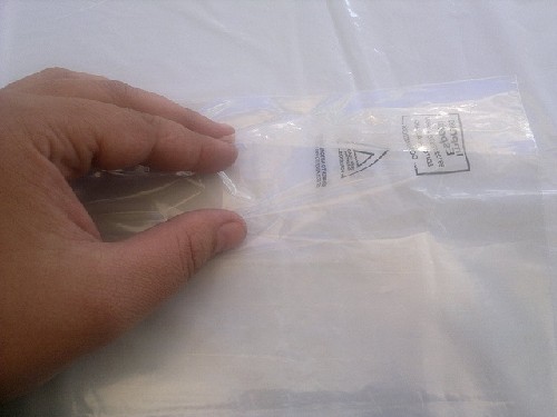 envelope plástico fronha