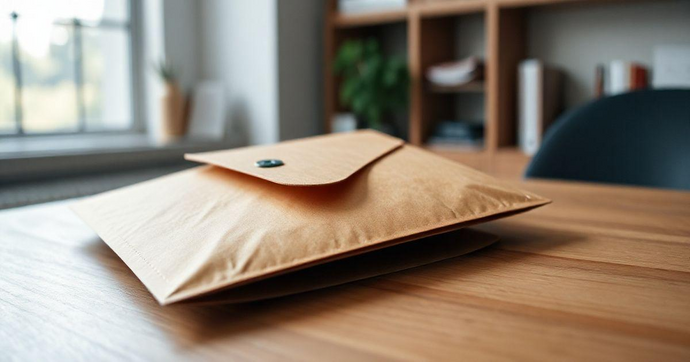 Envelope com Aba Adesiva: Praticidade e Estilo