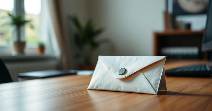Envelope de Segurança Pequeno: Proteja Seus Documentos