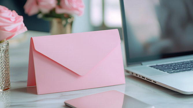 Envelope de Segurança Rosa: Proteção e Estilo