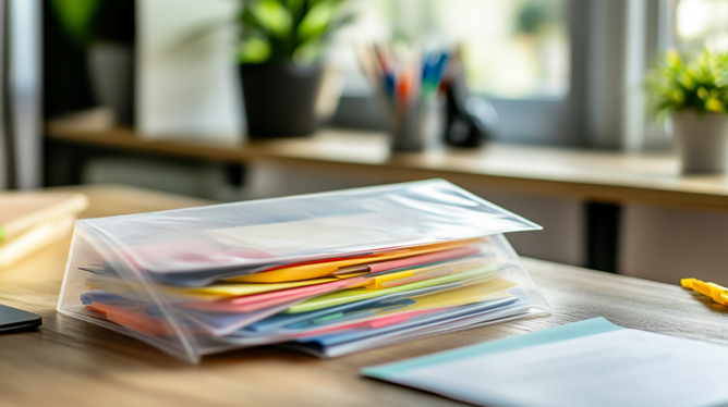 Envelope plástico transparente: Versatilidade e Praticidade