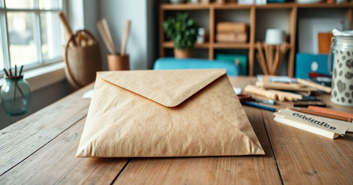 Envelope em papel kraft: A Versatilidade do Papel