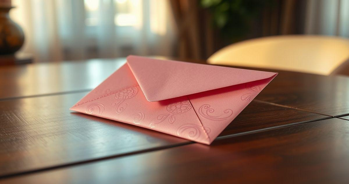 Envelope de Segurança Rosa: Proteção Elegante