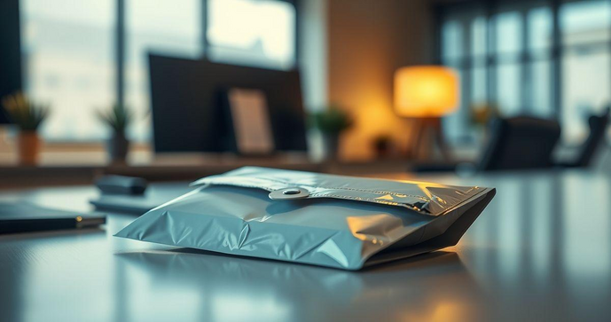 Envelope plástico com lacre adesivo ideal para você