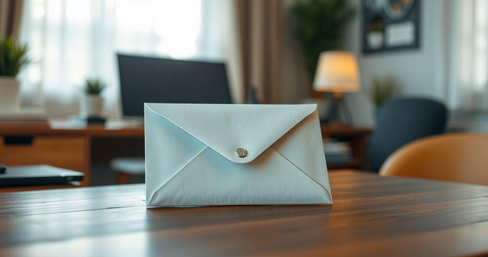 Envelope de segurança pequeno garante proteção e praticidade