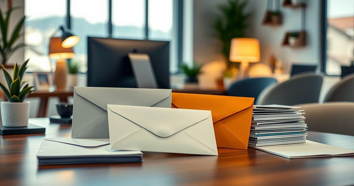 Envelope para envio correios personalizado que destacam seu negócio