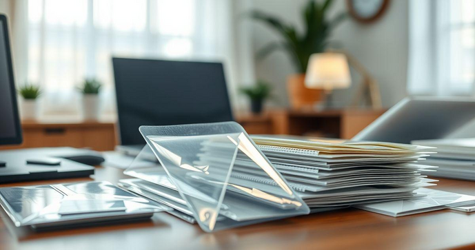 Como escolher o melhor envelope plástico transparente para suas necessidades