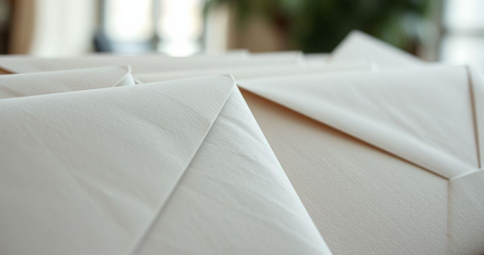 Envelope liso: escolha perfeita para suas cartas e convites