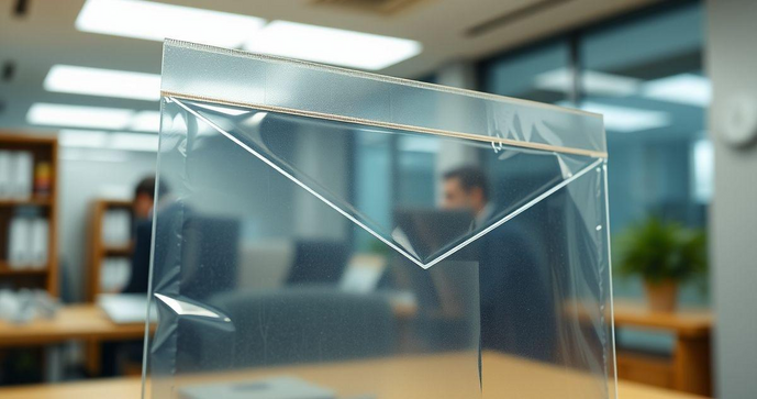 Envelope vai e vem plástico e sua importância na organização